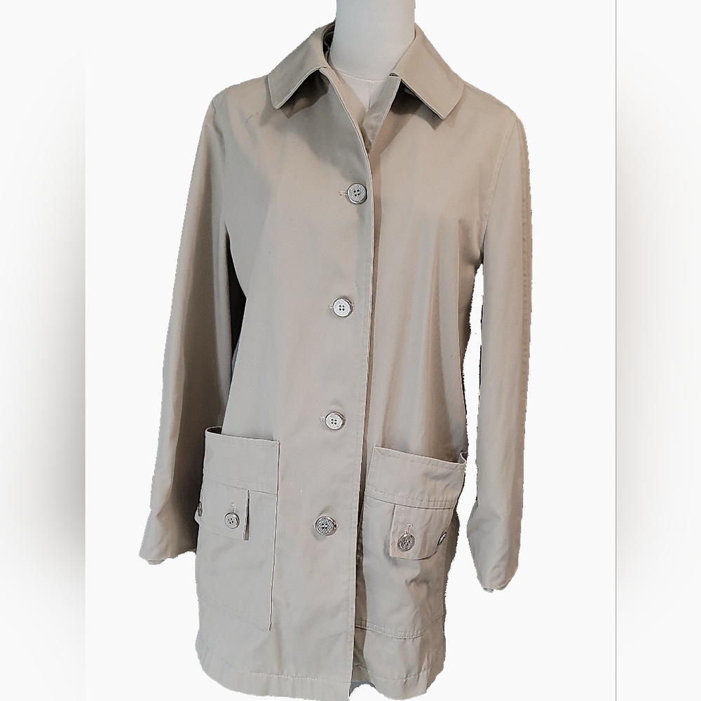 Misty Harbor Vintage Women's‎ Tan Trench Coat